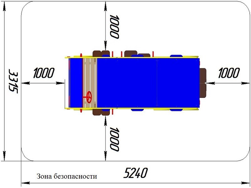 ИО-03.1 Игровое оборудование «Автобус»