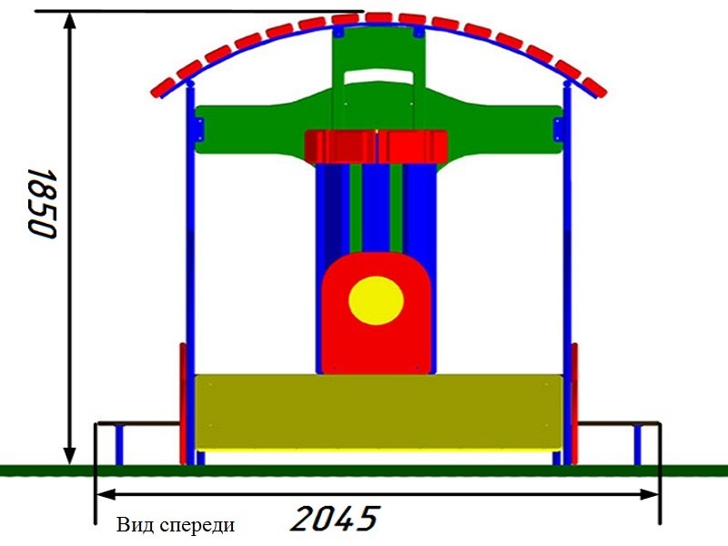 ИО-06 Игровое оборудование «Паровоз»