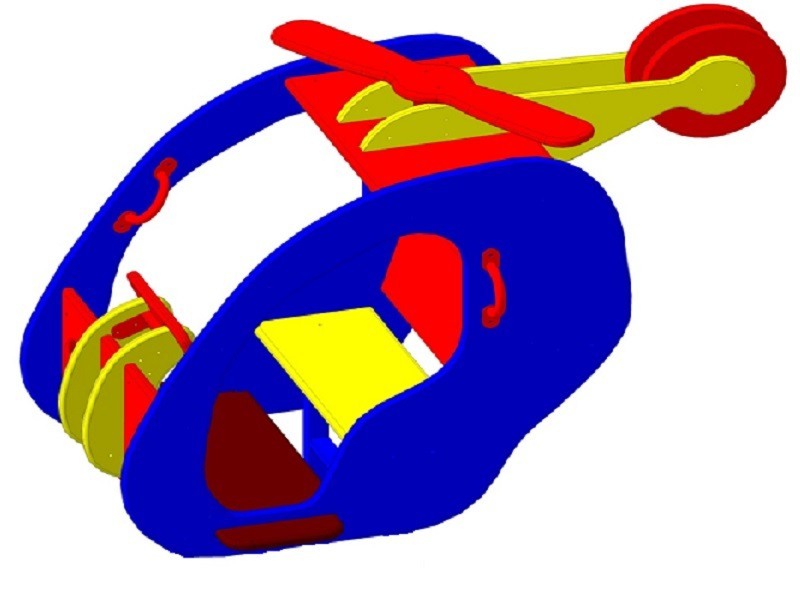 ИО-14.5 Игровое оборудование «Вертолёт»