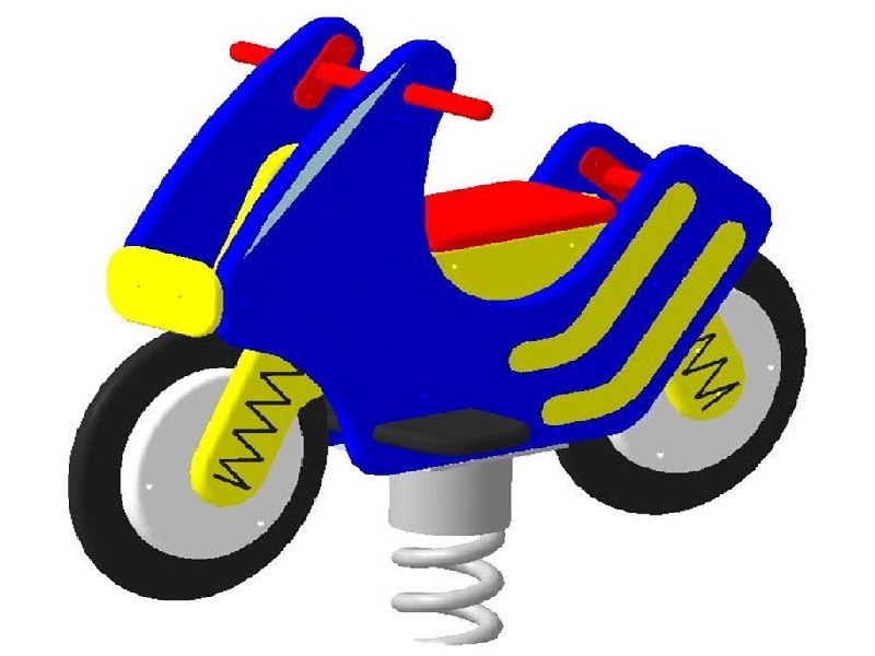 КБ-18 Качалка на пружине «Мотоцикл»