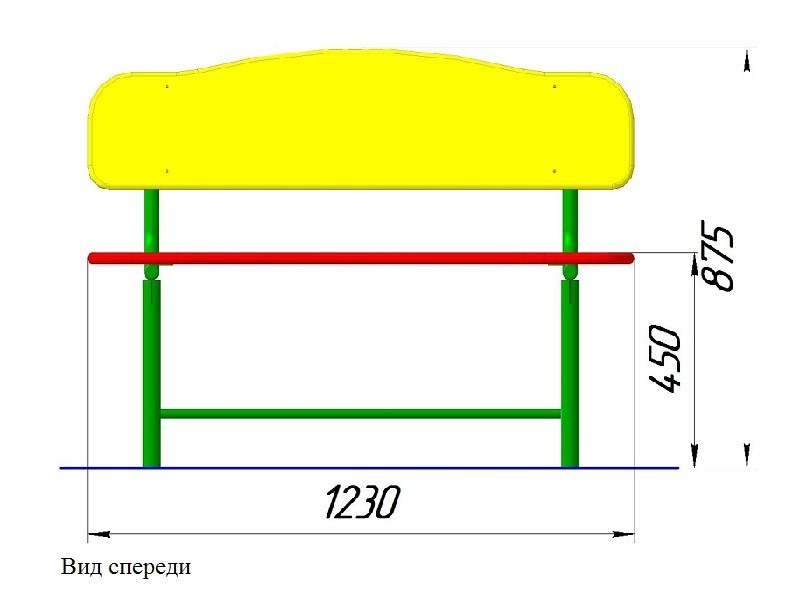 МФ-04 Лавочка детская