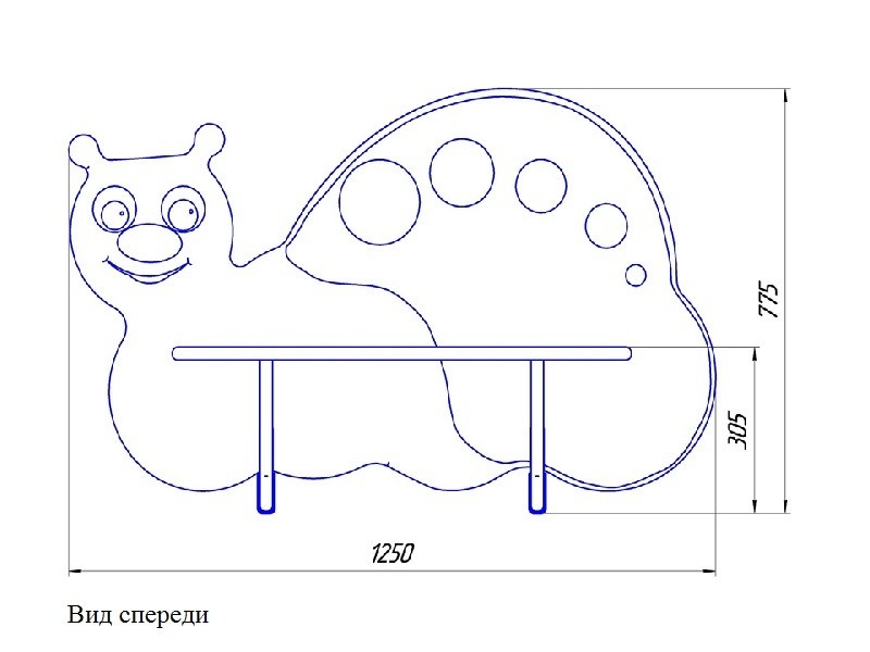 МФ-25.1 Скамья детская