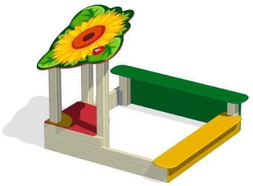 Песочница "Ромашка"