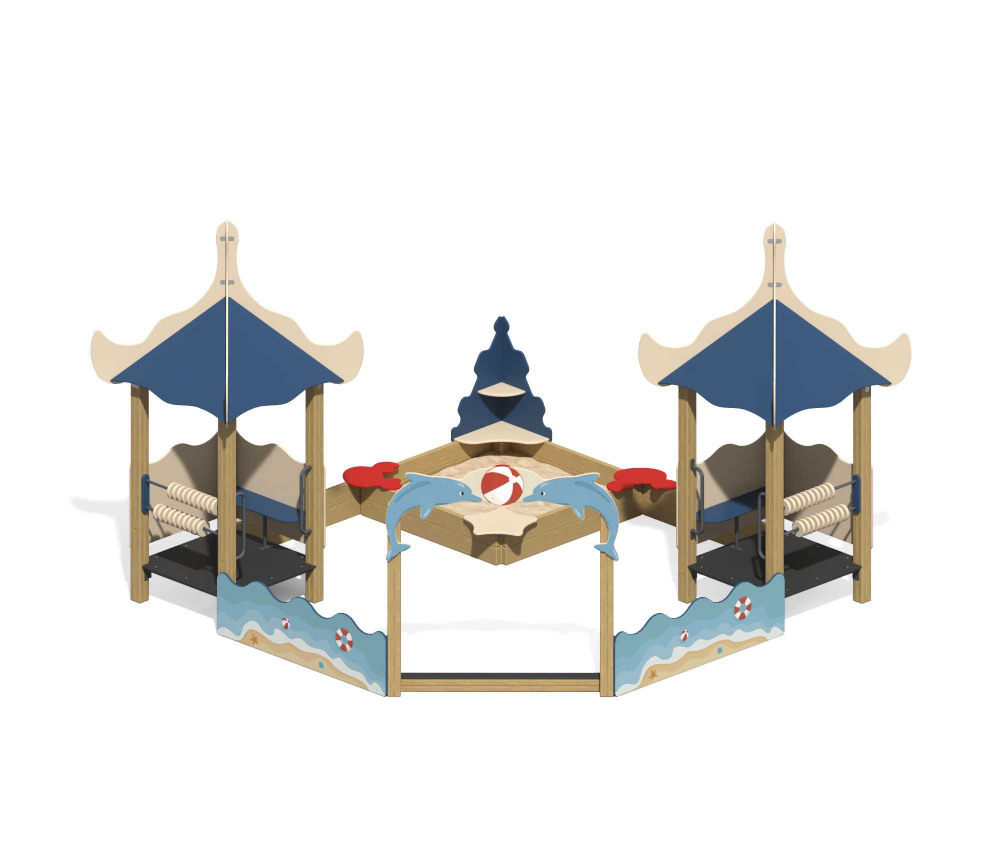 Песочный дворик "Коралл"