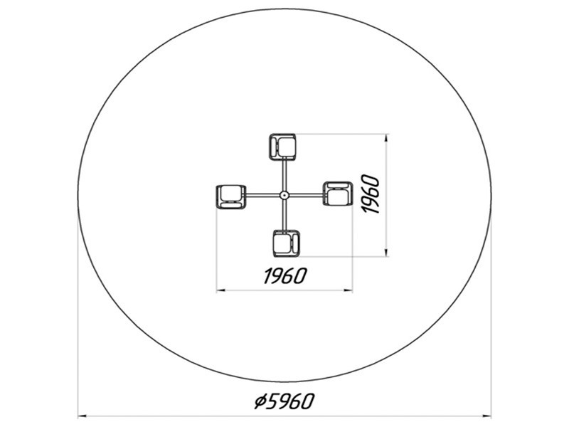КР-05 Карусель четырехместная
