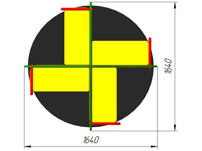 КР-08 Карусель с платформой