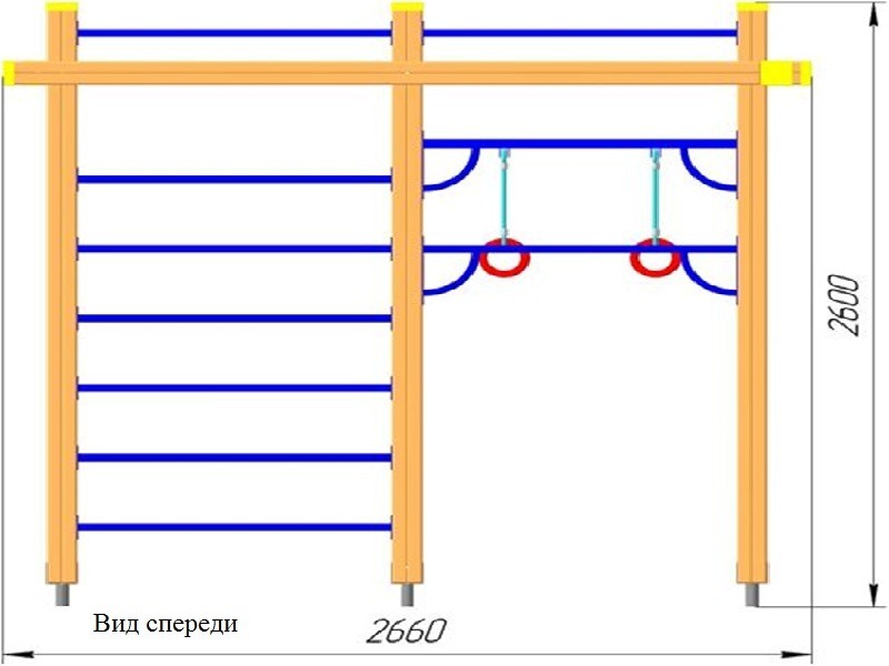 ГК-49.1 Гимнастический комплекс